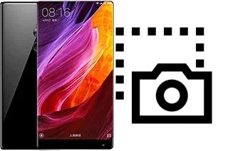 Captura de pantalla en Xiaomi Mi Mix