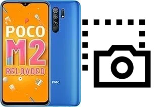 Captura de pantalla en Xiaomi Poco M2 Reloaded