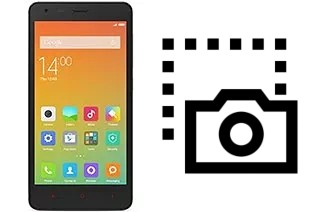 Captura de pantalla en Xiaomi Redmi 2 Prime