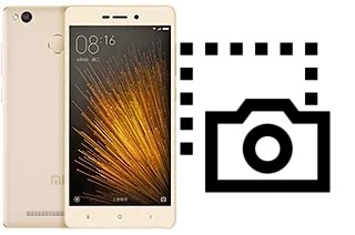 Captura de pantalla en Xiaomi Redmi 3x