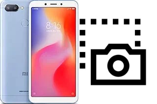 Captura de pantalla en Xiaomi Redmi 6