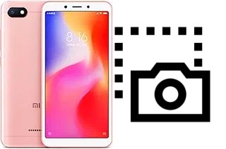 Captura de pantalla en Xiaomi Redmi 6A