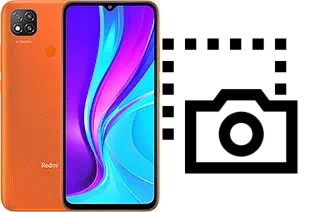 Captura de pantalla en Xiaomi Redmi 9 (India)