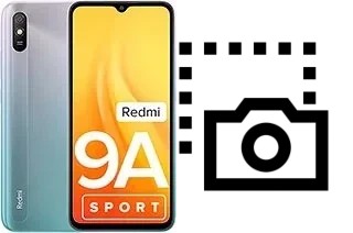 Captura de pantalla en Xiaomi Redmi 9A Sport