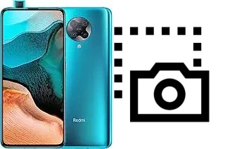 Captura de pantalla en Xiaomi Redmi K30 Pro