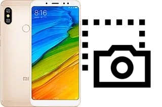 Captura de pantalla en Xiaomi Redmi Note 5 AI Dual Camera