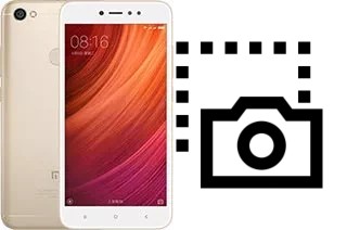 Captura de pantalla en Xiaomi Redmi Y1 (Note 5A)