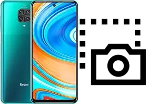 Captura de pantalla en Xiaomi Redmi Note 9 Pro