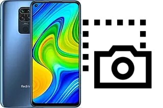 Captura de pantalla en Xiaomi Redmi Note 9