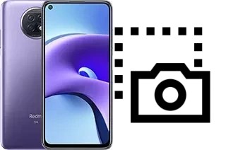 Captura de pantalla en Xiaomi Redmi Note 9T