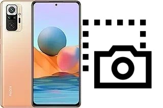 Captura de pantalla en Xiaomi Redmi Note 10 Pro Max