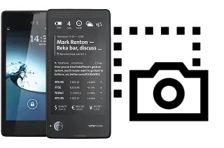 Captura de pantalla en Yota YotaPhone