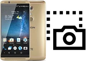 Captura de pantalla en ZTE Axon 7