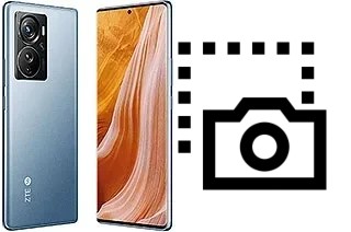 Captura de pantalla en ZTE Axon 40 pro