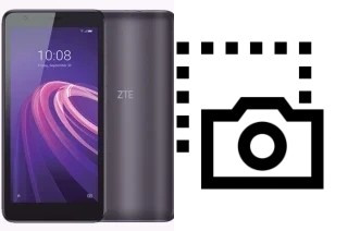 Captura de pantalla en ZTE Blade A3 Lite