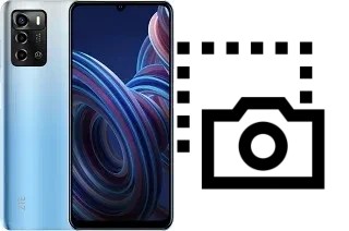 Captura de pantalla en ZTE Blade A72