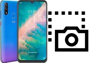 Captura de pantalla en ZTE Blade V10