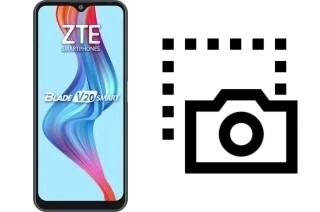 Captura de pantalla en ZTE Blade V20 Smart