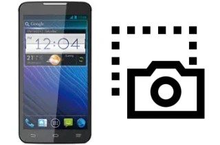Captura de pantalla en ZTE Grand Memo