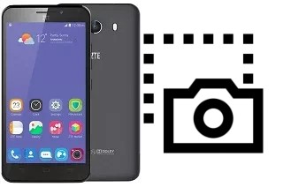 Captura de pantalla en ZTE Grand S3