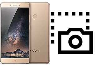 Captura de pantalla en ZTE nubia Z11