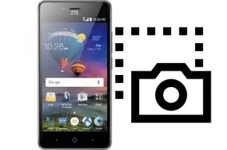 Captura de pantalla en ZTE ZFive L LTE