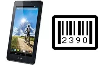 Cómo ver el número de serie en Acer Iconia Tab 7 A1-713