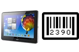 Cómo ver el número de serie en Acer Iconia Tab A511