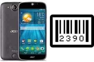 Cómo ver el número de serie en Acer Liquid Jade S