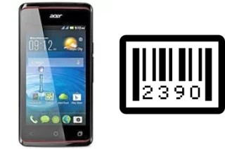 Cómo ver el número de serie en Acer Liquid Z200