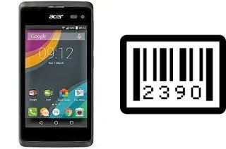 Cómo ver el número de serie en Acer Liquid Z220