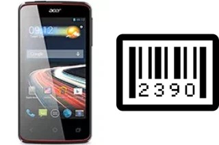 Cómo ver el número de serie en Acer Liquid Z4