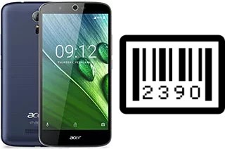 Cómo ver el número de serie en Acer Liquid Zest Plus