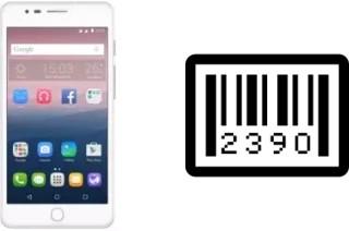Cómo ver el número de serie en Alcatel OneTouch Pop Up