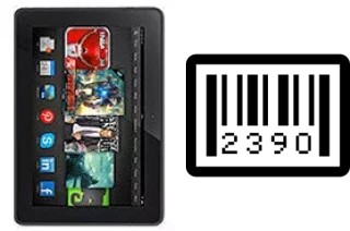 Cómo ver el número de serie en Amazon Kindle Fire HDX 8.9