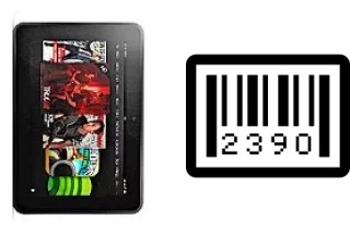 Cómo ver el número de serie en Amazon Kindle Fire HD 8.9