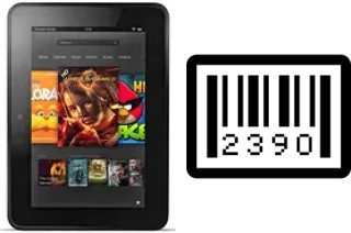 Cómo ver el número de serie en Amazon Kindle Fire HD