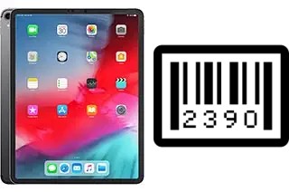 Cómo ver el número de serie en Apple iPad Pro 12.9 (2018)