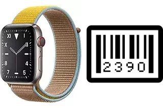 Cómo ver el número de serie en Apple Watch Edition Series 5