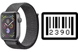 Cómo ver el número de serie en Apple Watch Series 4 Aluminum