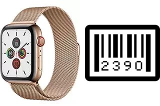 Cómo ver el número de serie en Apple Watch Series 5