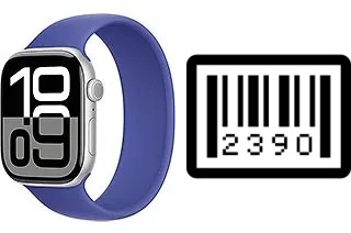 Cómo ver el número de serie en Apple Watch Series 10 Aluminum