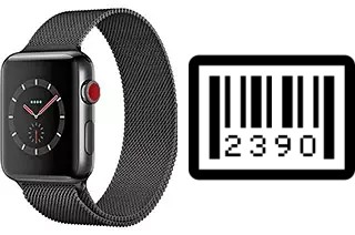 Cómo ver el número de serie en Apple Watch Series 3