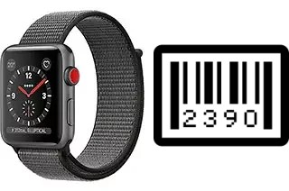 Cómo ver el número de serie en Apple Watch Series 3 Aluminum