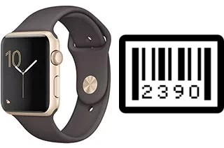 Cómo ver el número de serie en Apple Watch Series 1 Aluminum 42mm