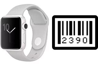 Cómo ver el número de serie en Apple Watch Edition Series 2 38mm