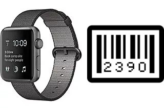 Cómo ver el número de serie en Apple Watch Series 2 Aluminum 42mm