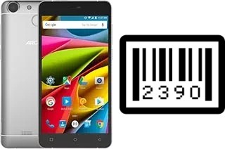 Cómo ver el número de serie en Archos 55b Cobalt