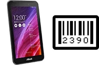 Cómo ver el número de serie en Asus Fonepad 7 (2014)