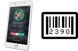 Cómo ver el número de serie en Asus Fonepad 7 FE375CL